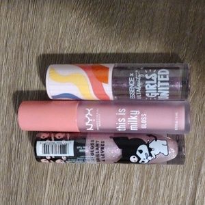 Lip gloss - various set of 3